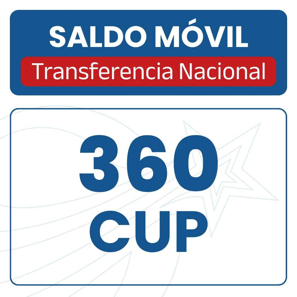 Saldo Móvil - 360CUP