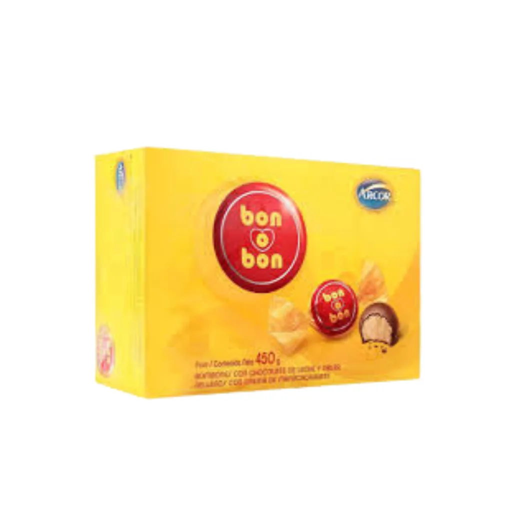 Caja de bombón cacahuete 450g